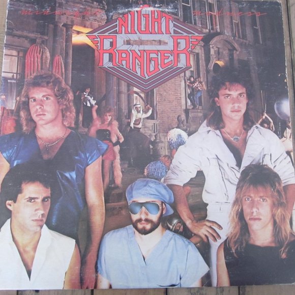 Night Ranger Midnight Madness Classic Rock Album 1983 Vinyl Record - Picture 1 of 6